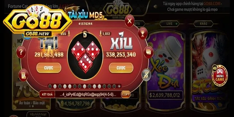 Chiến thuật chơi Tài xỉu MD5 Go88 hay nhất từ cao thủ 2 Tham gia Tài xỉu MD5 Go88 đơn giản chỉ với vài bước thực hiện